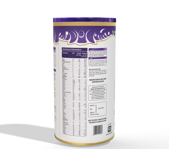 British Life Sciences MMS LBW Infant Formula Milk Powder | For Preterm and Low Birth Weight Babies | Easy on Stomach | Nutrient-Packed Milk Powder | 0-6 Months | Supports Growth & Immunity | 400g - shopbritishbiologicals