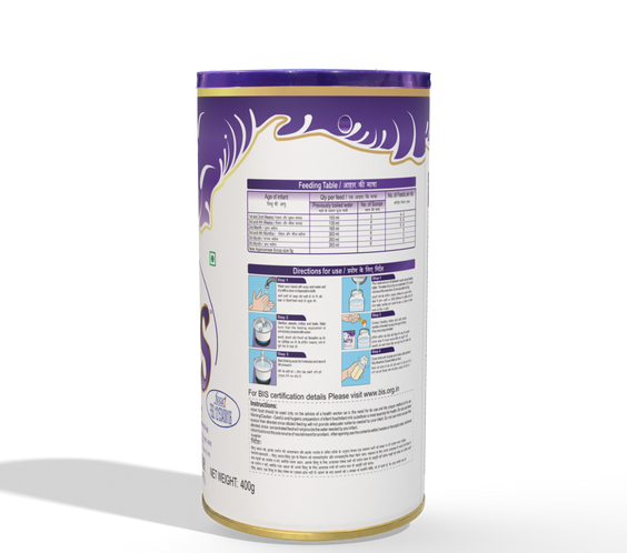 British Life Sciences MMS LBW Infant Formula Milk Powder | For Preterm and Low Birth Weight Babies | Easy on Stomach | Nutrient-Packed Milk Powder | 0-6 Months | Supports Growth & Immunity | 400g - shopbritishbiologicals